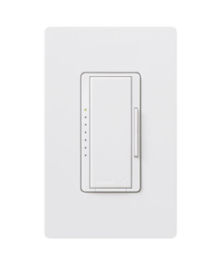 RRDPROWH - RRDPROWH-LUTRON ELECTRONICS-(RadioRA2) Atenuador Dimmer PRO para linea RadioRa2, RadioRa3 y RA2 Select, el cable neutro es opcional 250W LED / CFL - Relematic.mx - RRDPROWH-p