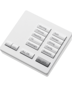 RR-T10RL-SW - RRT10RLSW-LUTRON ELECTRONICS-Botonera de Sobremesa Portátil SeeTouch, 10 Botones, Retroiluminada, Programe Escenas Diferentes en Cada Botón. - Relematic.mx - RRT10RLSW-p