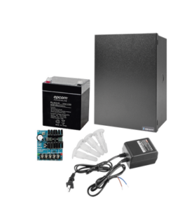 RT1640AL6PL4-EPCOM POWERLINE-Kit con Fuente ALTRONIX ( AL624 ) con salida  de 12 Vcc a 0.75 Amper, incluye transformador y batería de 4.5 Amper