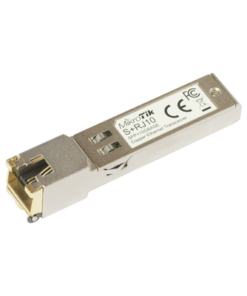S+RJ10-MIKROTIK-S+RJ10 - 10M, 100M, 1G, 2.5G, 5G, 10G en RJ-45 hasta 10 Gbps