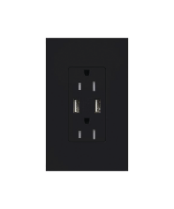 SCR-15-UBTR-MN - SCR15UBTRMN-LUTRON ELECTRONICS-Tomacorriente 15A,con salida de carga USB - Relematic.mx - SCR15UBTRMN-p