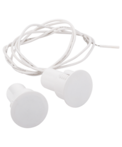 SF-1021 - SF-1021-SFIRE-Contacto magnético para puertas y ventanas  Metálicas, aluminio y madera de empotrar color blanco / GAP: 19mm - Relematic.mx - SF1021-p