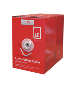 SF-22-02-LE - SF-22-02-LE-SFIRE-Bobina de 305 Metros de Cable / 2x22 AWG / Tipo CCA de Color Blanco / Aplicaciones en Alarmas de Intrusión/Control de Acceso/Automatización/ Interfonos y TV porteros - Relematic.mx - SF2202LE-p