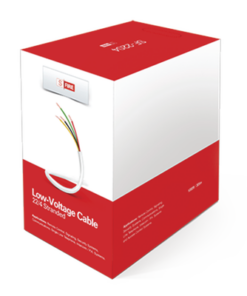 SF2204/500-SFIRE-Cable de Cobre Industrial / 4 Conductores Calibre 22 / Color Blanco / Bobina de 152.5 Metros ( 500 ft ) 100% cobre