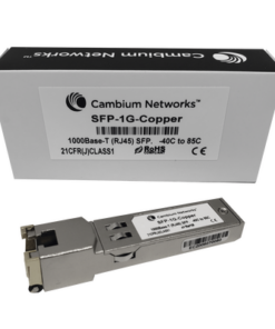 SFP-1G-COPPER - SFP-1G-COPPER-CAMBIUM NETWORKS-Transceptor MiniGbic SFP, 1 Gbps, Ethernet 10/100/1000 (RJ45) - Relematic.mx - SFP1GCOPPER-p