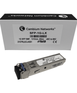 SFP-1G-LX-CAMBIUM NETWORKS-Transceptor MiniGbic SFP, 1 Gbps, Monomodo, distancia hasta 20 km, conector LC