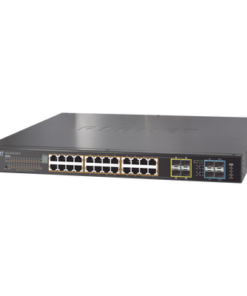 SGS-5220-24P2X-PLANET-Switch administrable L2+ Stack de 24 puertos PoE+ 802.3at + 2 Puertos 10G SFP /440W