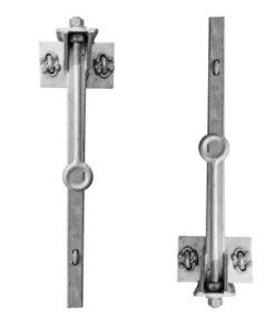 SHE-LV - SHE-LV-SYSCOM TOWERS-Par de Herrajes para sujeción de línea de vida para STZ30G, STZ35G y STZ45. - Relematic.mx - SHELV-p