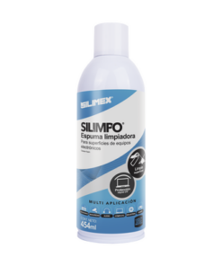 SILIMPO - SILIMPO-SILIMEX-Espuma limpiadora para todo tipo de superficies plásticas y metálicas de sistemas de vídeo, audio, telefonía y equipo de computo, contiene protectores de rayos UV, 454 ml - Relematic.mx - SILIMPO-p