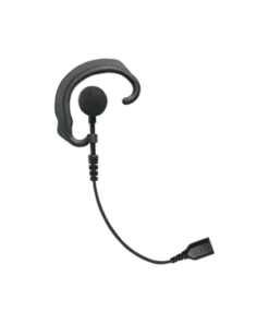 SNP-EH - SNP-EH-PRYME-Auricular de gancho para el oído (RESPONDER) con cable de fibra trenzada y conector SNAP. Requiere micrófono de solapa de 1 o 2 hilos de la Serie SNAP. - Relematic.mx - SNPEH-p