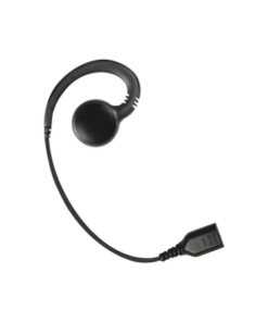 SNP-GH - SNP-GH-PRYME-Auricular giratorio con gancho en forma de "G" con cable de fibra trenzada y conector SNAP.  Requiere micrófono de solapa de 1 o 2 hilos de la Serie SNAP. - Relematic.mx - SNPGH-p