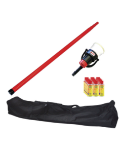 SOLO-809-KIT-SDI-Kit De Prueba De Detectores De Humo, Incluye Pértiga Telescópica SOLO-100 4.6m, Dispensador SOLO-330 4", 12 Latas De Humo M8 y Bolsa De Transporte SOLO-604