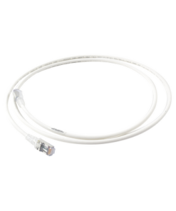 SP6A-S05-02-SIEMON-Patch Cord Skinny Cat6A Blindado S/FTP, 1.52 Metros (5 Pies), Diámetro Reducido 28 AWG, Color Blanco