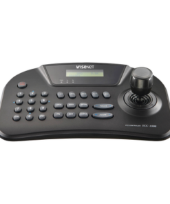 SPC-1010-HANWHA VISION-Controlador PTZ RS-485 de hasta 255 domos, joystick de 3 ejes