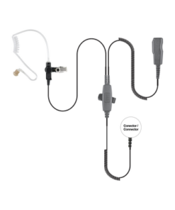 SPM-2001-PRYME-Micrófono audífono de 2 cables con doble PTT para KENWOOD Serie G/ 3230/ 2102G/ 2202L/ 2212L/ 2170/ 2360/ 2302/ 2312/ 2000/ 2402/ NX220/ NX240/ TKD240.