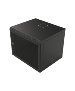 SR-1909-GFPV-LINKEDPRO BY EPCOM-Gabinete con Puerta Ventilada para Montaje en Pared Cuerpo Fijo con Rack 19" de 9 Unidades.