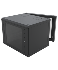 SR-1912-GAP-V4 - SR-1912-GAP-V4-LINKEDPRO BY EPCOM-Gabinete Abatible de Pared (Con Marco Trasero) con Rack 19" de 12 Unidades. Ventana de Cristal Templado. - Relematic.mx - SR1912GAPV4-p