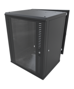 SR-1916-GAP-V4-LINKEDPRO BY EPCOM-Gabinete Abatible de Pared (Con Marco Trasero) con Rack 19" de 16 Unidades. Ventana de Cristal Templado.