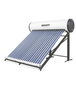STELPWH180 - STELPWH180-EPCOM-Bóiler Solar de 180L, Baja Presión con 18 Tubos de Vacío de Mayor Resistencia y Termotanque Inoxidable de Grado Alimenticio 180 L Resistentes a Granizo de Hasta 25 mm/ l, Incluye Anodo de Magnesio - Relematic.mx - STELPWH180-p