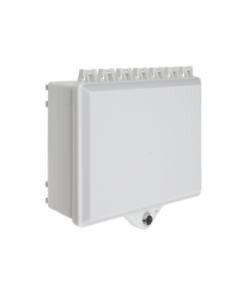 STI-7520-OW-STI-Gabinete de Policarbonato Blanco Súper Resistente, para Uso en Interior o Exterior, Cerradura con Llave