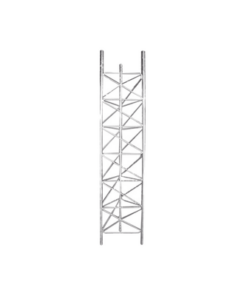STZ-60G-SYSCOM TOWERS-Tramo de Torre de 3 m x 60 cm de Ancho (Tubo 1-1/4" Ced. 30), Galvanizado por Inmersión en Caliente, Hasta 99 m de Elevación.