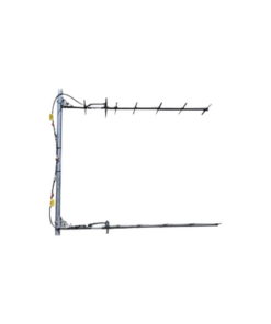 SY3072-SF1SNF-SINCLAIR-Antena Yagi Doble Direccional de 7 elementos, 403-430 MHz, 12.5 dB, 27 MHz, 250 Watt, N Hembra.