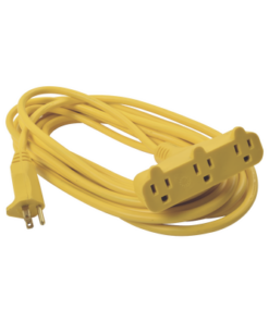 SYS-136050 - SYS-136050-SURTEK-Extensión Eléctrica Tipo Abanico Uso Rudo 8 metros/ 127 V CA - 10 A Máximo / Color Amarilla. - Relematic.mx - SYS136050-p