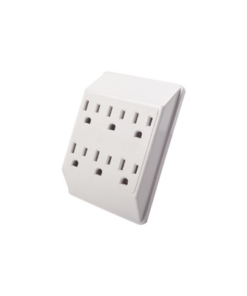 SYS-136076 - SYS-136076-SURTEK-Multicontacto de pared  6 tomas 127vca l-t-n 15A max - Relematic.mx - SYS136076-p