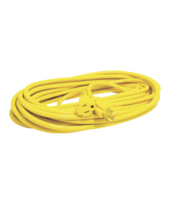SYS-136171-SURTEK-Extensión Eléctrica de Uso Rudo Aterrizada 5 metros /127 V CA 10 A Máximo / Color Amarillo.
