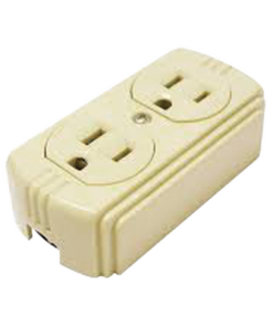 SYS-136404 - SYS-136404-SURTEK-Contacto Dúplex 127 Vca, 15 A Max. Para Sobreponer (Sin perforar la superficie). - Relematic.mx - SYS136404-p