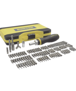 SYS-JDP101 - SYS-JDP101-SURTEK-Juego de 101 puntas intercambiables con accesorios en juego, incluye destornillador tipo matraca. - Relematic.mx - SYSJDP101-p