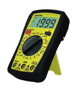 SYS-MUL02 - SYS-MUL02-SURTEK-Multímetro digital 600V con protector de caucho baterías incluidas. - Relematic.mx - SYSMUL02-p