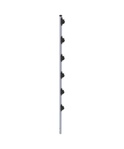 SYS-POST-10 - SYS-POST-10-EPCOM INDUSTRIAL-Poste con 6 Aisladores de PASO  para Cerca Electrificada. Tubo Galva. de 1.4m, cal. 18 de 1" Diam. (Sin pintar). - Relematic.mx - SYSPOST10-p