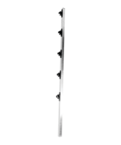 SYS-POST-2R2 - SYS-POST-2-R2-EPCOM INDUSTRIAL-Poste de Paso de 1m para Cerca Electrificada de PTR Cuadrado de Aluminio de 1" de lado con 5 Aisladores Instalados. - Relematic.mx - SYSPOST2R2-p