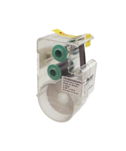 T038X000VPC-BK - T038X000VPC-BK-PANDUIT-Casete de Etiquetas de Vinilo de Cinta Continua, Color Negro Sobre Blanco, Uso Interior/Exterior, 9.65 mm de Ancho x 7.6 Metros de Largo - Relematic.mx - T038X000VPCBK-p