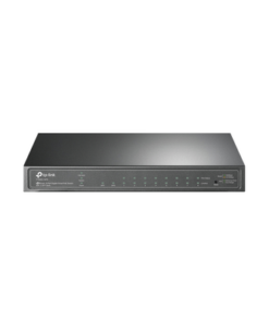 T1500G-10PS-TP-LINK-Switch PoE JetStream Administrable 8 puertos 10/100/1000 Mbps + 2 puertos SFP, 8 puertos PoE, 61W