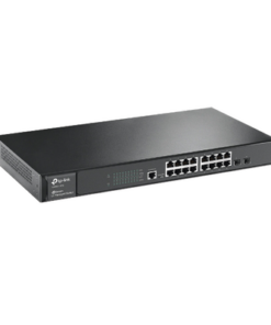 T2600G-18TS - T2600G-18TS-TP-LINK-Switch JetStream Gigabit administrable Capa 2, 16 puertos 10/100/1000 Mbps + 2 puertos SFP, 1 puerto de consola. - Relematic.mx - T2600G18TS-p