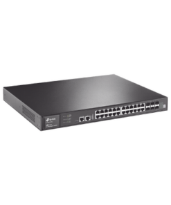 T3700G-28TQ - T3700G-28TQ-TP-LINK-Switch Core JetStream administrable capa 3, 24 puertos RJ45 Gigabit, 4 puertos SFP combo, hasta 4 ranuras SFP+, apilamiento de hasta 8. - Relematic.mx - T3700G28TQ-p
