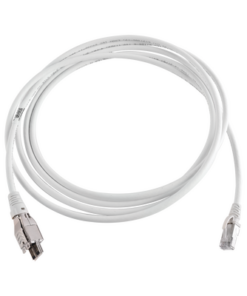 T4A-S06M-B02L-SIEMON-Patch Cord TERA Cat6A 1/10G Ethernet, de 4 pares y conector modular, LS0H, Color Marfil, 6m