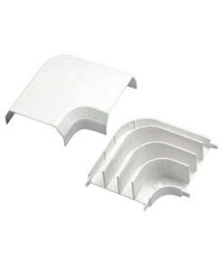 T70RAIW-PANDUIT-Curva de radio controlado, para uso con canaleta T70, Material PVC Rígido, Color Blanco Mate