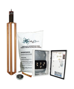 TG-70K - TG-70K-TOTAL GROUND-Kit de puesta a tierra de 70 A con Electrodo, Filtro, Acoplador y Compuesto H2Ohm. - Relematic.mx - TG70K-p