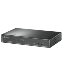 TLSF1008LP-TP-LINK-Switch PoE No Administrable de Escritorio / 8 puertos 10/100 Mbps / 4 puertos PoE af / Presupuesto 41 W / Modo extensor PoE hasta 250 metros / Calidad video prioritaria