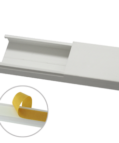 TMK-1735-SD-CC - TMK-1735-SD-CC-THORSMAN-Canaleta en color blanco sin división, 35 x 17 mm tramo 6 pies, con cinta adhesiva (5301-21262)  - Relematic.mx - TMK1735SDCC-p