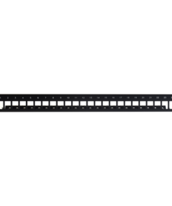 TM-PNLZ-24-01 - TM-PNLZ-24-01-SIEMON-Patch Panel TERA-MAX Blindado de 24 Puertos, Modular (vacío), Plano, Color Negro, 1UR - Relematic.mx - TMPNLZ2401-p
