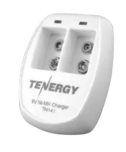 TN141-SYSCOM PARTS-Cargador rápido de 2 compartimientos para baterías Ni-MH; Aplicable en baterías de 9 V 