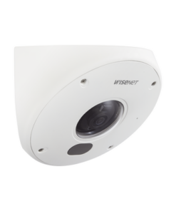 TNV-7010RC-HANWHA VISION-Cámara IP Antivandálica 3MP para Esquina / Lente 2.8 mm 100° / H.265 & WiseStream II / Exterior IP66 / IK10+ / PoE