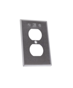 TR-0422 - TR-0422-RAWELT-Tapa rectangular para contacto dúplex de aluminio tipo RR a prueba de intemperie. - Relematic.mx - TR0422-p