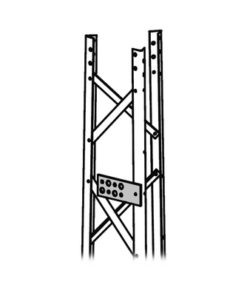 TRY-T-TXB - TRY-T-TXB-Trylon-Guía Simple para Guiado de Cableado de Comunicación. Compatible con línea TITAN. Incluye Tornillo, Tuerca y Arandela. - Relematic.mx - TRYTTXB-p