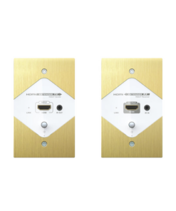 TT383W-EPCOM TITANIUM-Kit extensor de pared para transmisión HDMI a través de la corriente eléctrica y cable  Cat6 a 120 Metros , con control IR, resolución hasta 1080p@ 50/60 Hz, compatible con HDCP.
