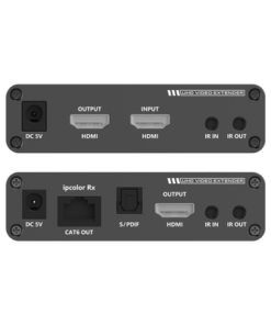 TT-676 - TT-676-EPCOM TITANIUM-Kit Extensor HDMI hasta 700 metros con Conexión en Cascada / 4K @ 60 Hz/ 70 metros PTP con Cat 6, 6a y 7 / IPCOLOR / CERO LATENCIA / SIN COMPRIMIR / Salida Loop / IR bidireccional / Puerto S/PDIF / Soporta ARC / Soporta 10 TT-676-Rx. - Relematic.mx - TT676-p